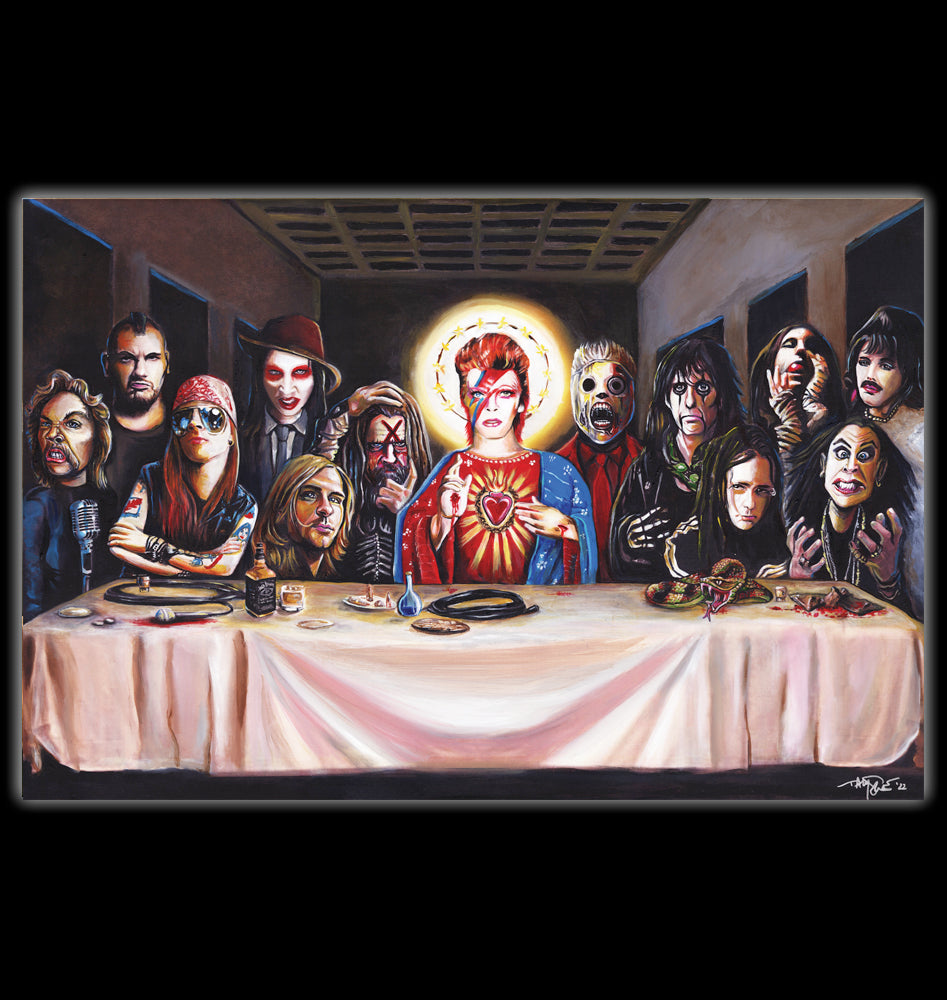 "The Lead Supper" 14x22" Print