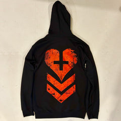 11th Anniversary Cross Your Heart Zip Up Hoodie