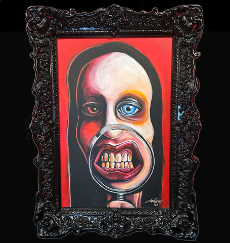 "WE"RE ALL STARS NOW" Original Framed Painting (30x40" Framed)