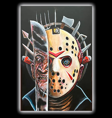 "The MASKED SKINNER" 19x27” Print