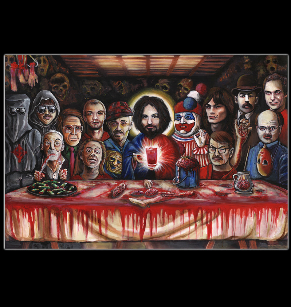 SERIAL SUPPER 19x27" PRINT